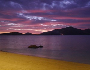 Fiji Sunset at Blue Lagoon